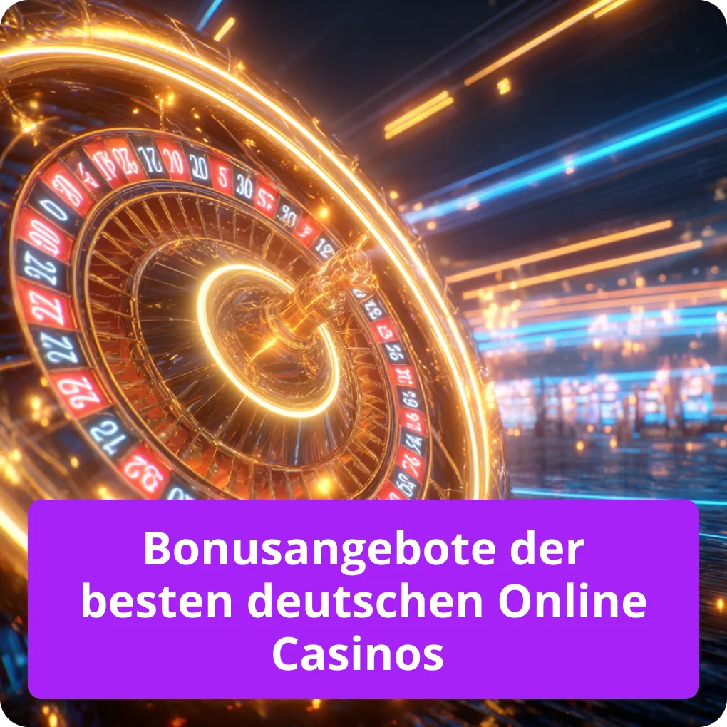 Bonusangebote der besten deutschen Online Casinos 