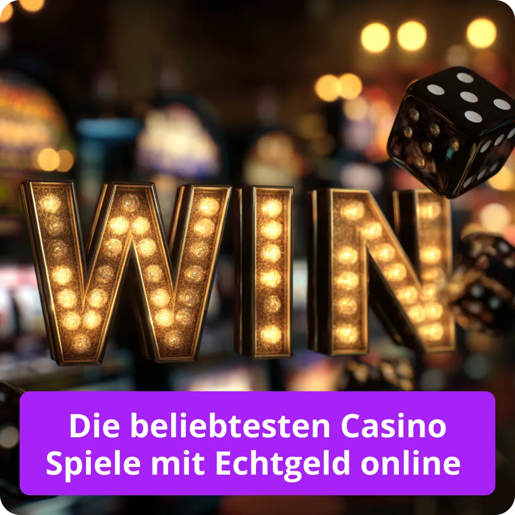 Die beliebtesten Casino Spiele mit Echtgeld online 